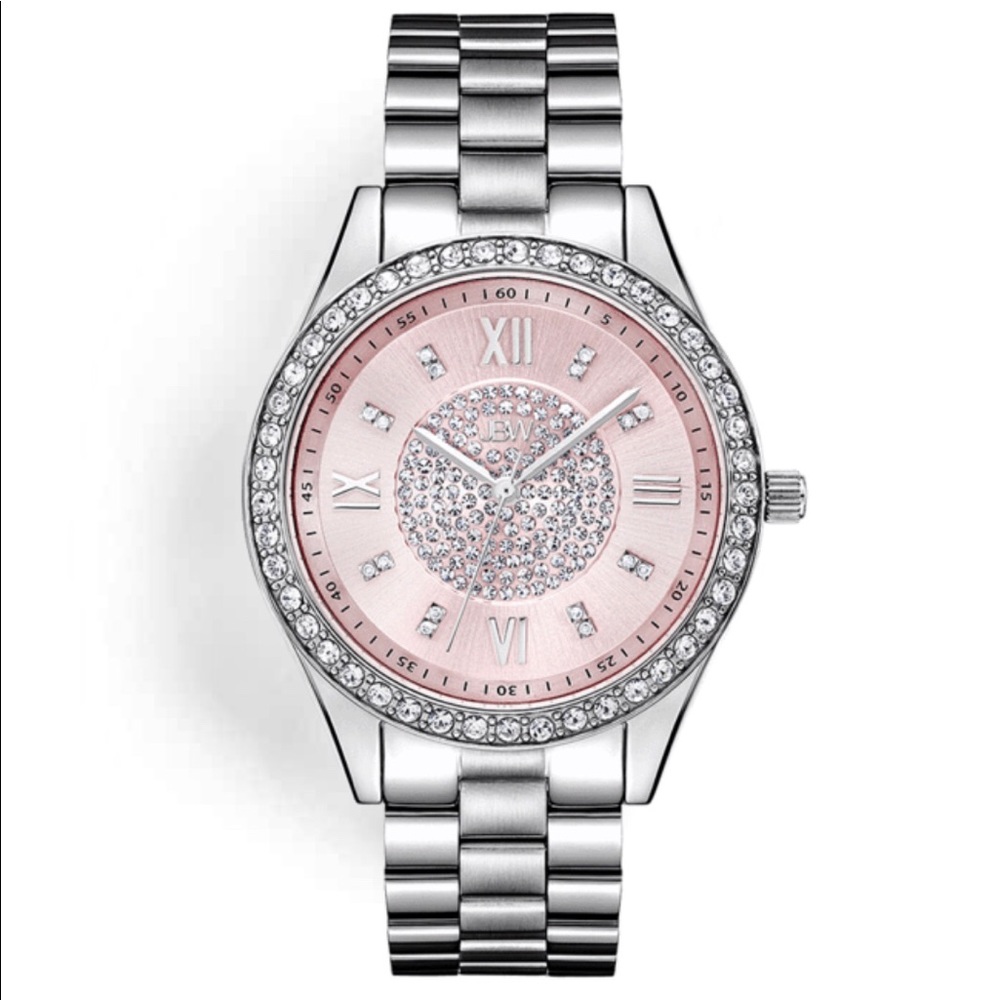 JBW Mondrian Swarovski crystal watch